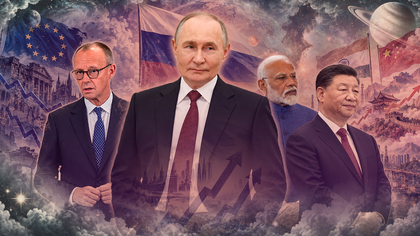 Иллюстрация к статье: Россию ждёт успех: экстрасенс рассказал, что у Владимира Путина самая сильная энергетика