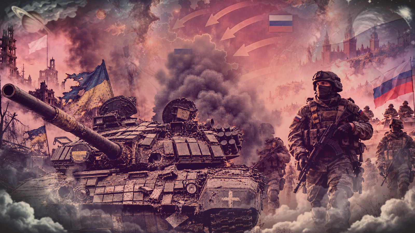 Иллюстрация к статье: Энергия поражения: разгром и капитуляция Украины предрешены